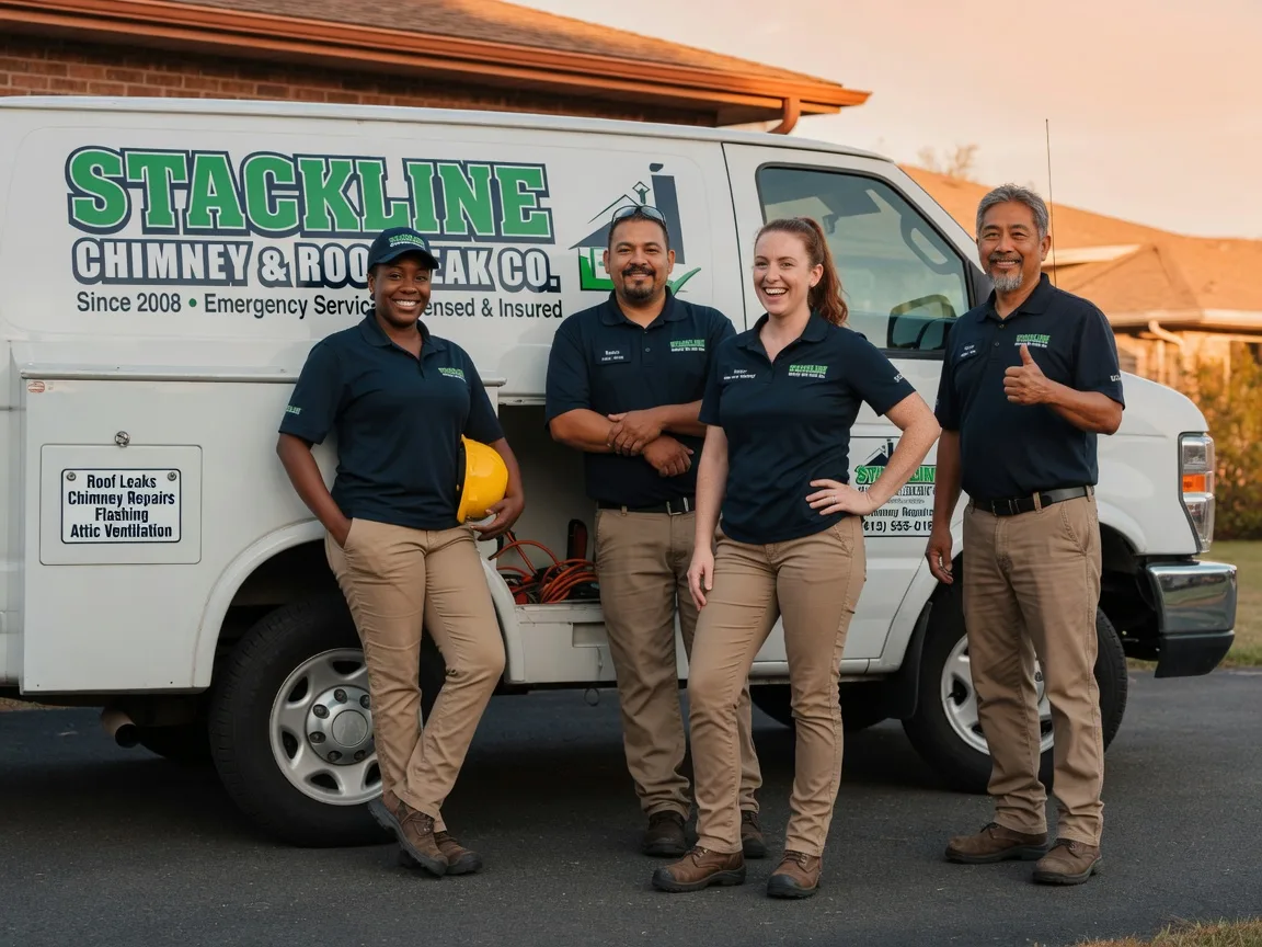 Chimney flashing repair company in Napier, WV